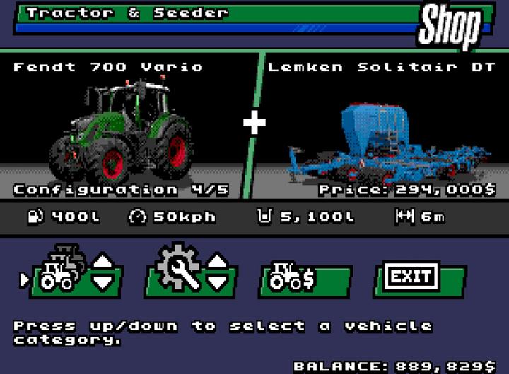 Actual product image Giants Software Landwirtschafts Simulator Megadrive 16Bit Grün (PC, EN)