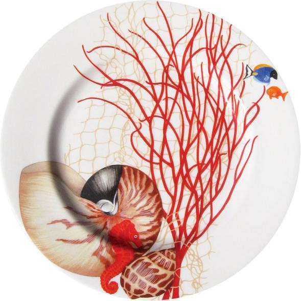 Taitù Mare Teller flach, Teller, Mehrfarbig