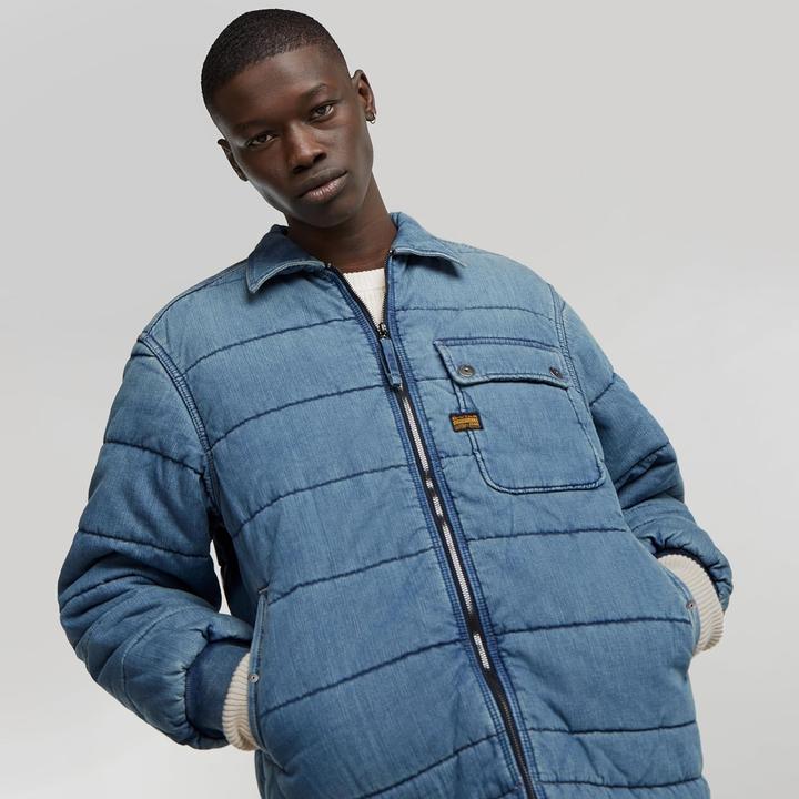 Image du produit G-Star Bomber matelassé à fermeture éclair, confortable et look original (XXL)