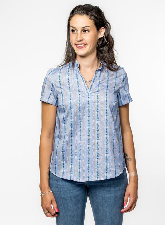 Satin EDW blau
