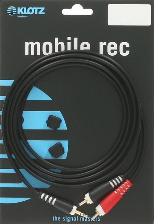 Produktbild Klotz Kabel AY7-0100 Miniklinke-Cinch 1m (1 m)