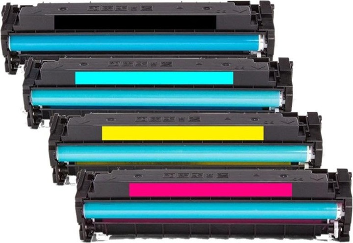Actual product image Hermex Compatible toner for HP Color LaserJet 2605DN (M, FC, C, Y)