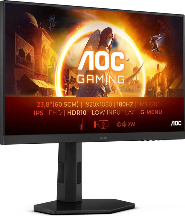 Actual product image AOC 24G4X (1920 x 1080 pixels, 23.80")