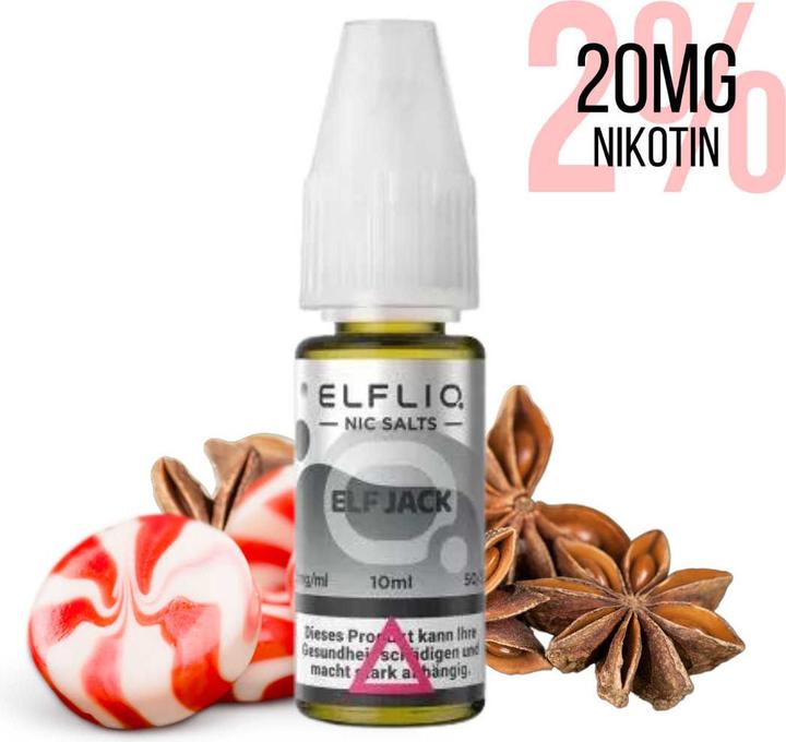 Immagine prodotto Elfbar ELFLIQ, ELF Jack 20mg (mentolo)