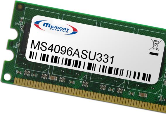 Produktbild Memorysolution Memory Solution MS4096ASU331 4GB Speichermodul (Asus VivoMini UN62, 1 x 4GB)