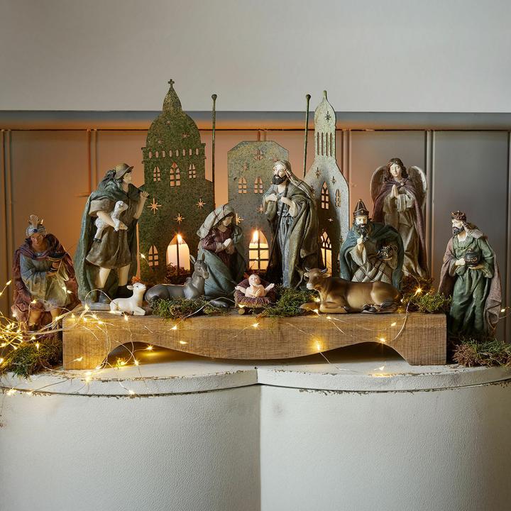 Image du produit Loberon Krippenfigur 11er Set Luniva bunt