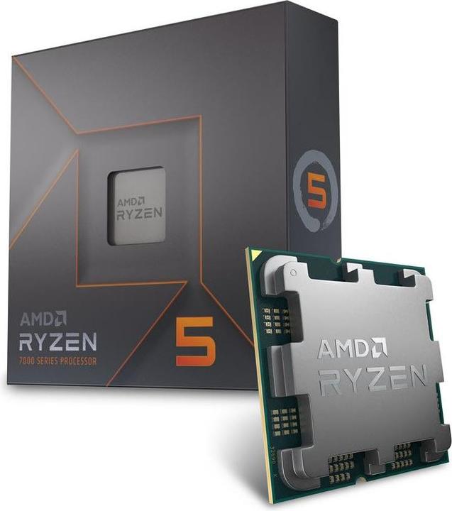 Actual product image AMD Ryzen 5 7600X (AM5, 4.70 GHz, 6 -Core)