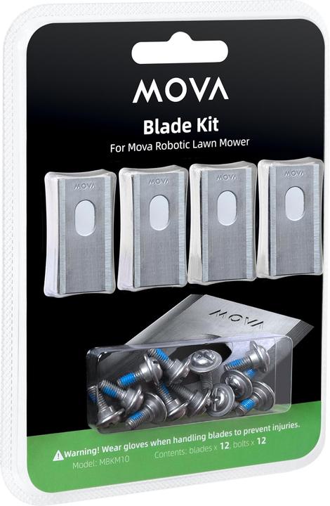 Immagine prodotto Mova 600 / 1000 Blade Kit Blade Kit (Robot falciante, Lame per tosaerba + lame di ricambio per macchine da giardino)