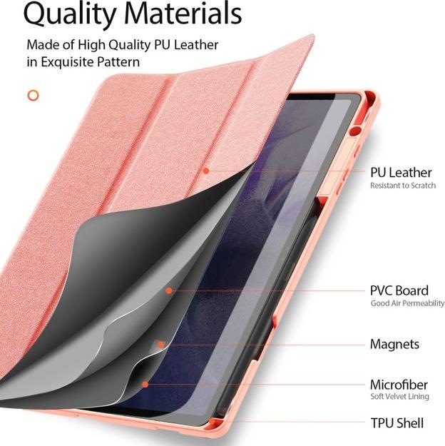 Produktbild Dux Ducis Galaxy Tab S9+ - Domo Case rosa (Galaxy Tab S9+)