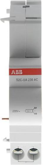 Actual product image ABB S2C-UA230AC Undervoltage release