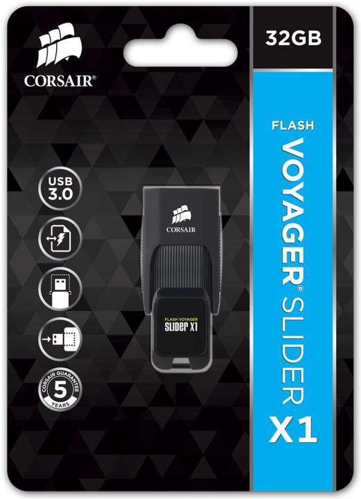 Actual product image Corsair Voyager Slider X1 (32 GB, USB-A)