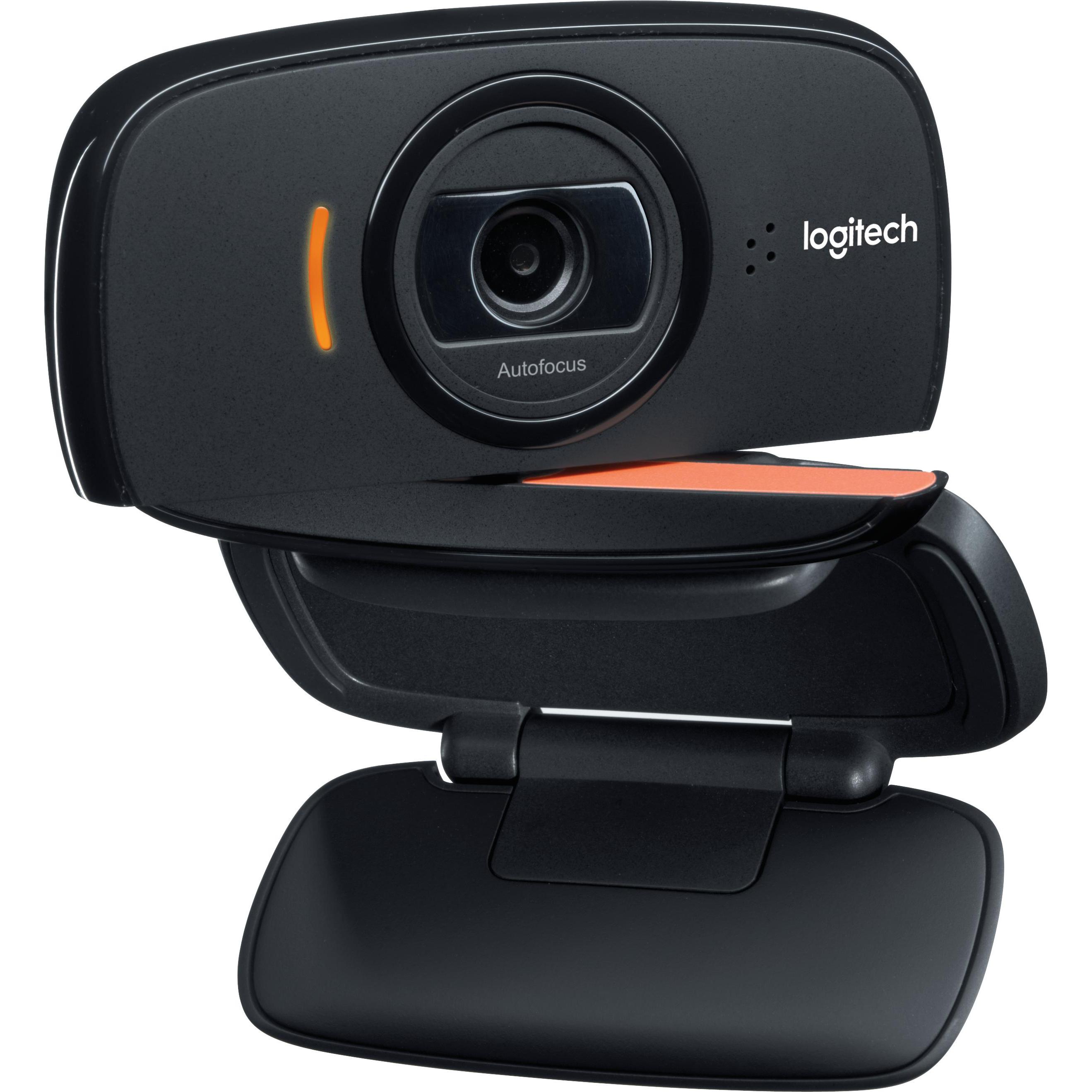 Logitech B525 (0.90 Mpx), Webcam, Schwarz