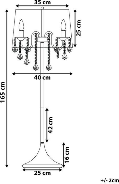 Image du produit Beliani Evans (E14)