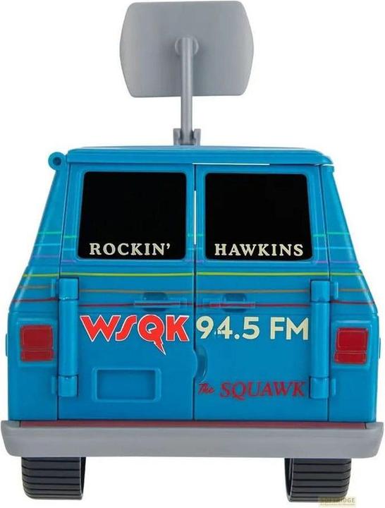 Produktbild Jazwares Stranger Things World Of Figure & Vehicle Fahrzeug mit Actionfigur The Squawk van Playset with Steve