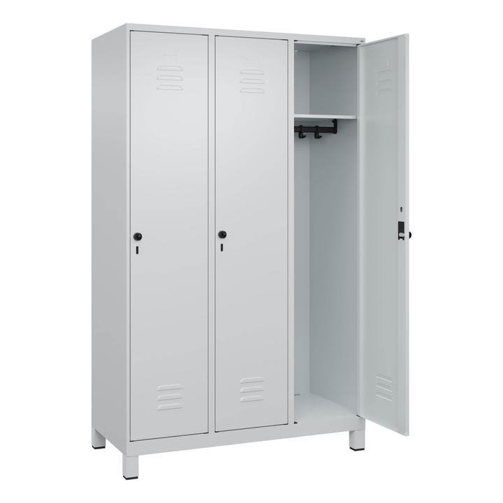 Produktbild C+P Garderobenschrank Classic Plus, Abteilbreite 40 cm, mit Füssen (120 cm, 185 cm)