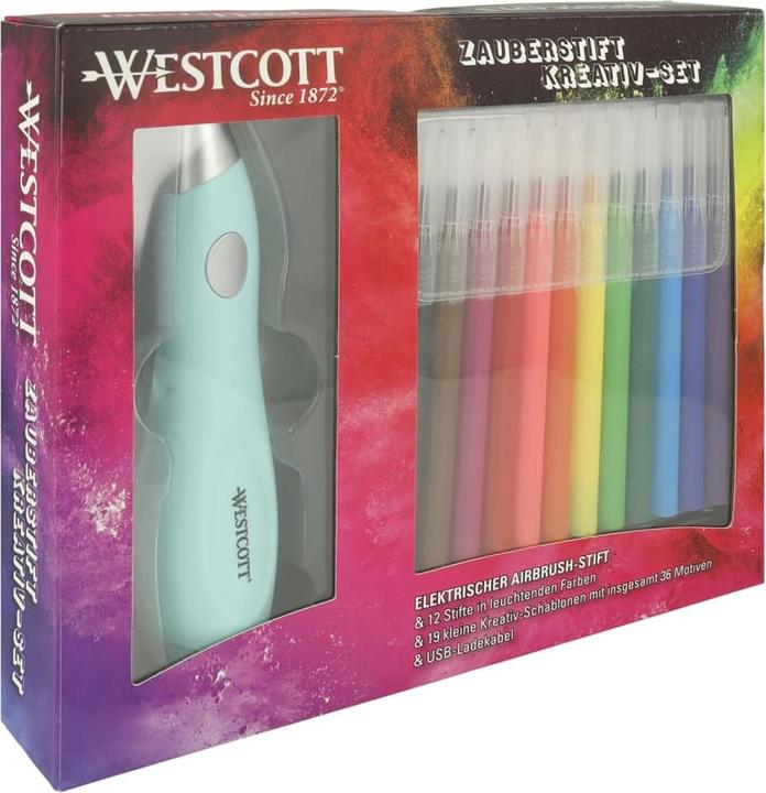 Actual product image Westcott Airbrush set for children