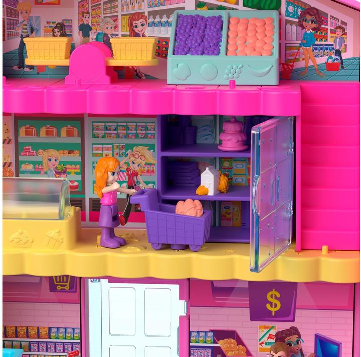 Actual product image Polly Pocket Pollyville food market