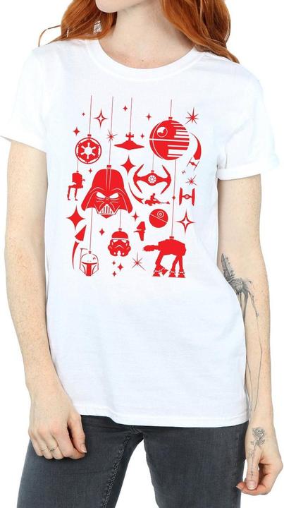 Produktbild Star Wars Christmas Decorations TShirt (S)