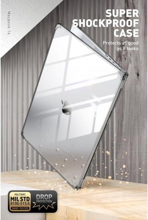 Image du produit Supcase Étui UNICORN BEETLE CLEAR MACBOOK PRO 14 2021 Noir (14.20", Apple)