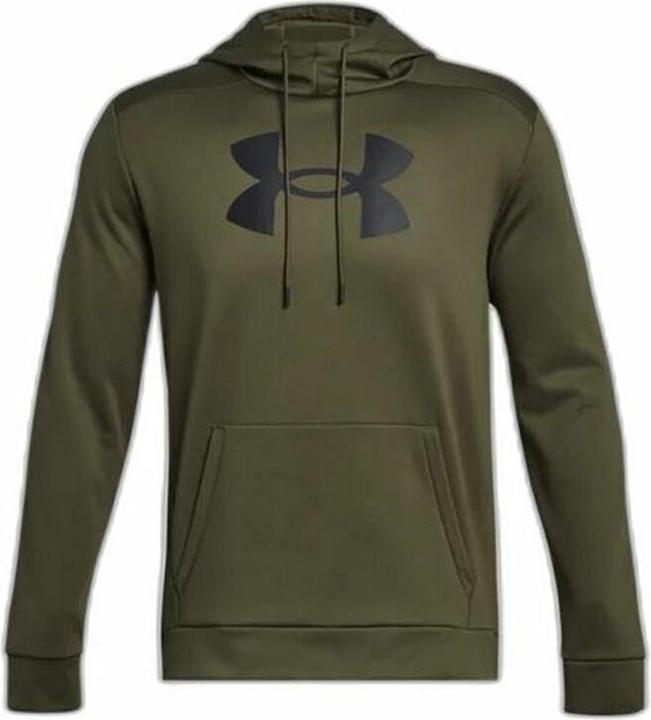 Produktbild Under Armour Herren Sweater mit Kapuze Fleece Big Logo Olive (S)