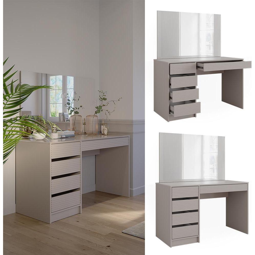 Thumbnail - Vicco, Schminktisch, Sherry mit Spiegel (120 x 75 x 55 cm)