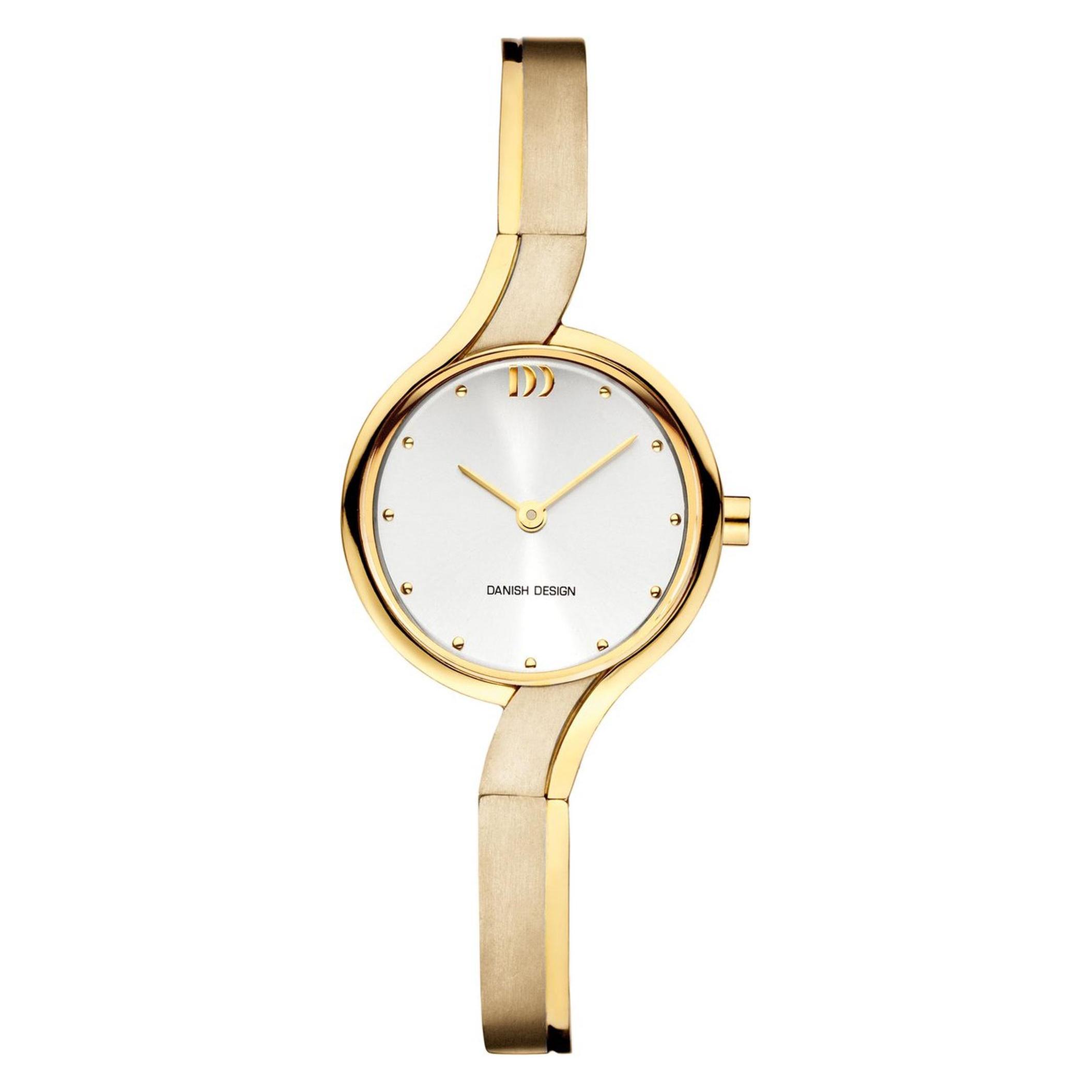 Danish Design, Horloge, Dänisches Design Ladies Watch IV05Q1280 Jasmin, Goud, (Analoog Horloge, 26 mm)
