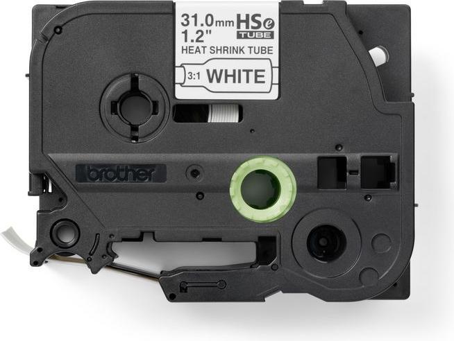 Produktbild Brother Heat-Shrink-Tube schwarz/weiss (3.10 cm, Weiss)