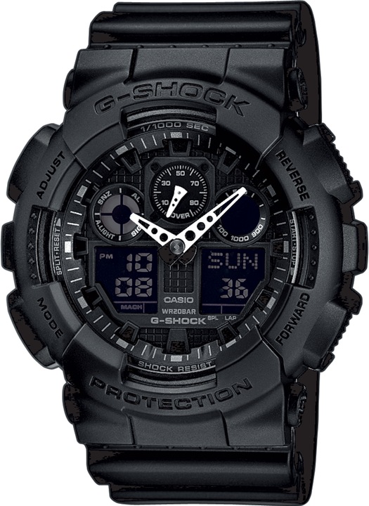Produktbild G-Shock Ga-100-1a1 (Analoguhr, Digitaluhr, 51.20 mm)
