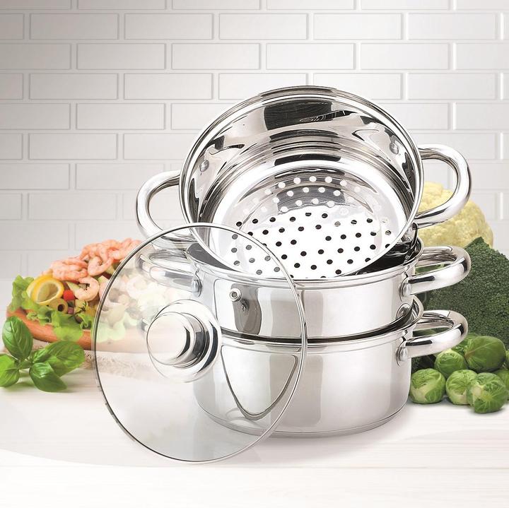 Productafbeelding Maestro MR-2900-20 Stoompan (20 cm, Koekenpan, Steelpan, Roestvrij staal)