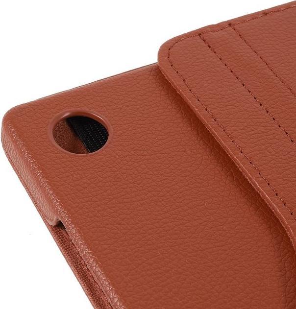 Actual product image MU Classic Rotatable leather cover (Galaxy Tab A8 (2021))