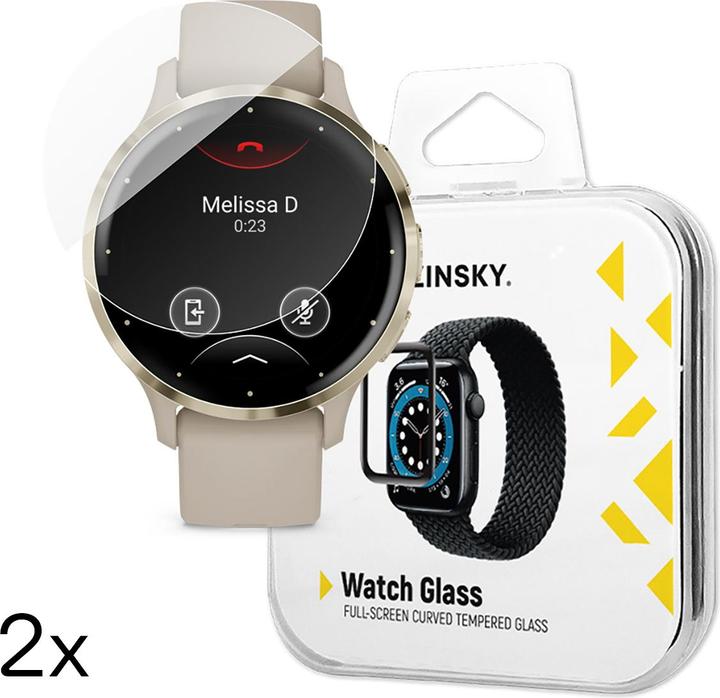 Wozinsky 2x Full Glue Garmin Venu 3S (41mm)