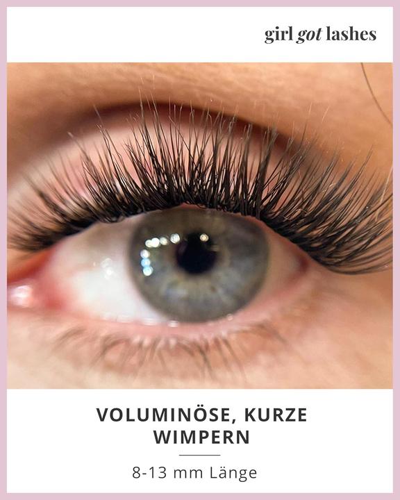 Actual product image Girl got lashes Handgemachte Wimpernextensions (5 Paare) (Artificial eyelashes)