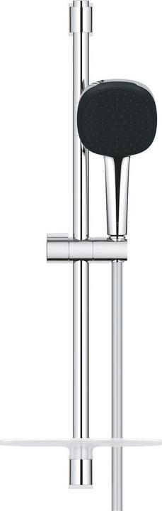 Produktbild Grohe Vitalio Comfort 110 QuickFix Brausestangenset, kleben oder bohren, Länge 600mm, inkl. Duschablage, 2