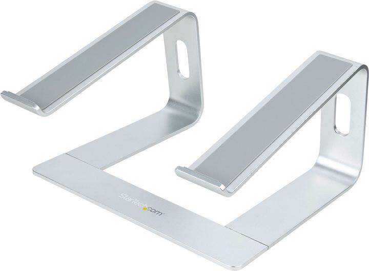 StarTech com LAPTOP-STAND-SILVER, Notebook-Ständer, Silber, 43,2 cm (17 Zoll), Aluminium, 5 kg, 2...