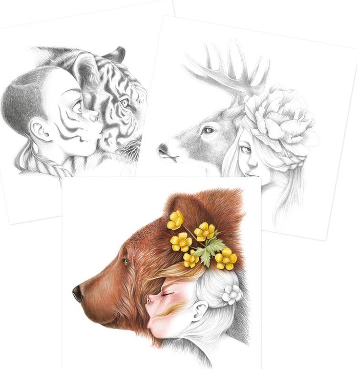 Immagine prodotto Avenue Mandarine Libro da colorare Coloriage Wild