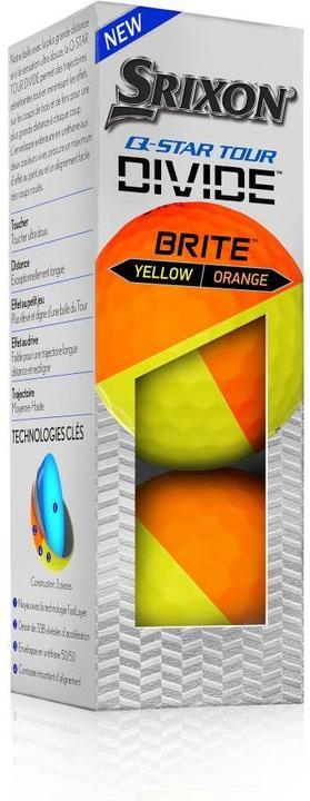Produktbild Srixon Q-Star T3 Divide yellow-orange