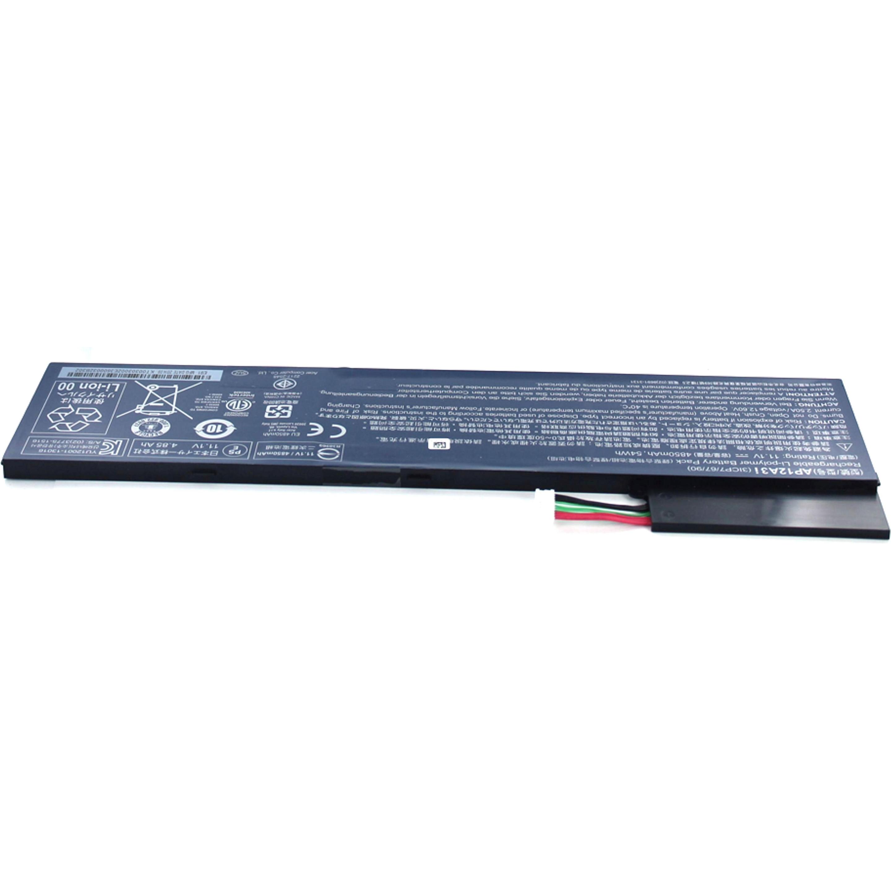 Acer Original Akku für Travelmate P648-G2-M (4850 mAh), Notebook Akku, Schwarz