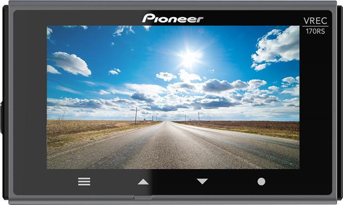 Actual product image Pioneer VREC-170RS Dashcam WLAN (Accelerometer, Bluetooth, Built-in display, Built-in display, GPS receiver, Wi-Fi, Full HD)