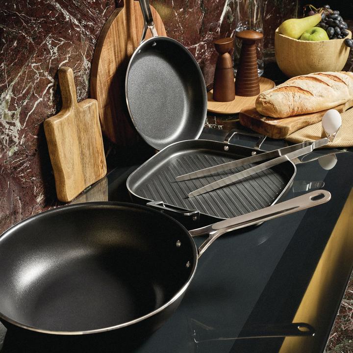 Immagine prodotto Alessi Pentole e padelle, set da 6 pezzi (Set di pentole e padelle da cucina, Acciaio inossidabile)