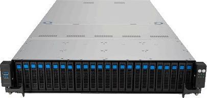 Image du produit ASUS Server RS521A-E12-RS24U/1G/2kW/16NVMe/FAN/RH/OCP/GPU