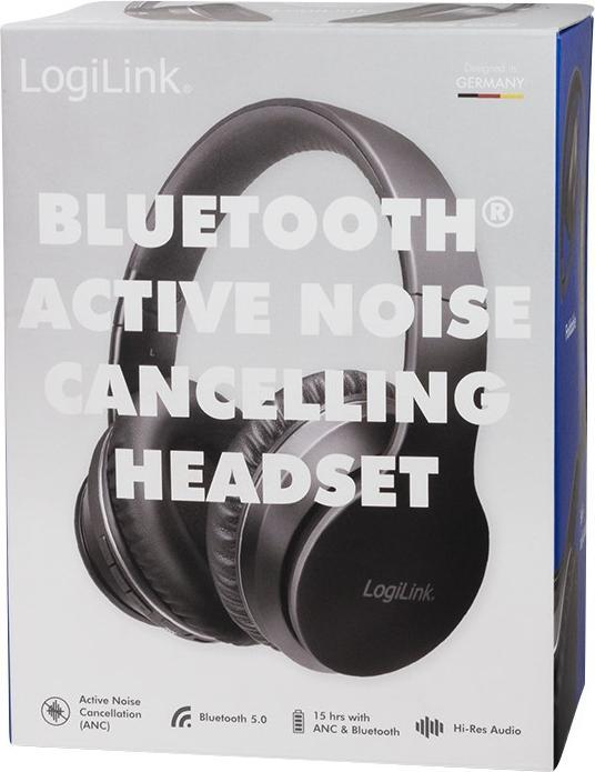 Image du produit LogiLink Bluetooth V5 (ANC, 24 h, Sans fil)