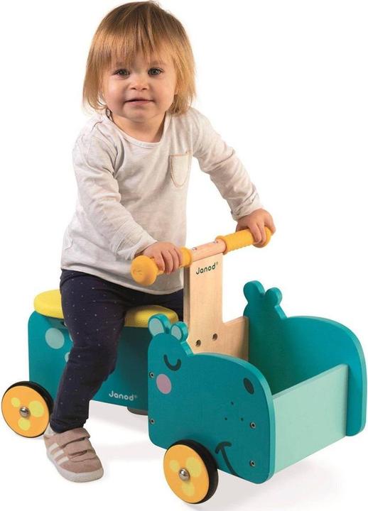 Produktbild Janod Nilpferd mit beweglichem Vorderteil