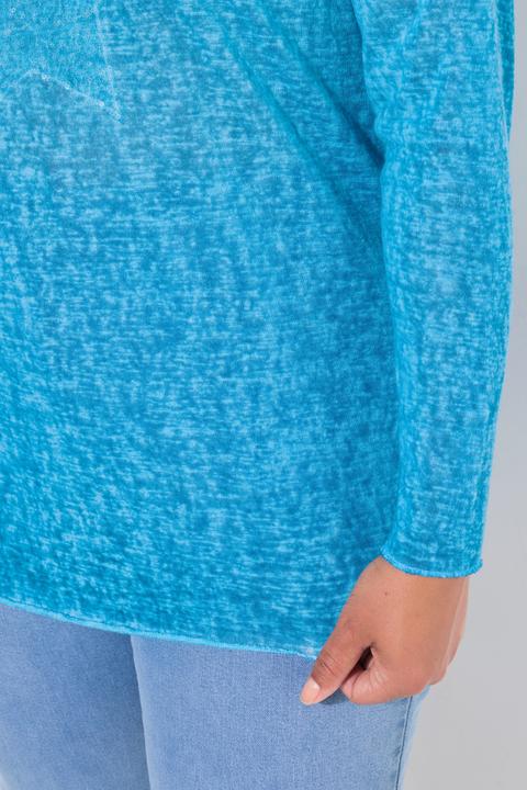 Produktbild Angel of Style T-Shirt, Basic Fit, Pailletten-Stern, Langarm (46)