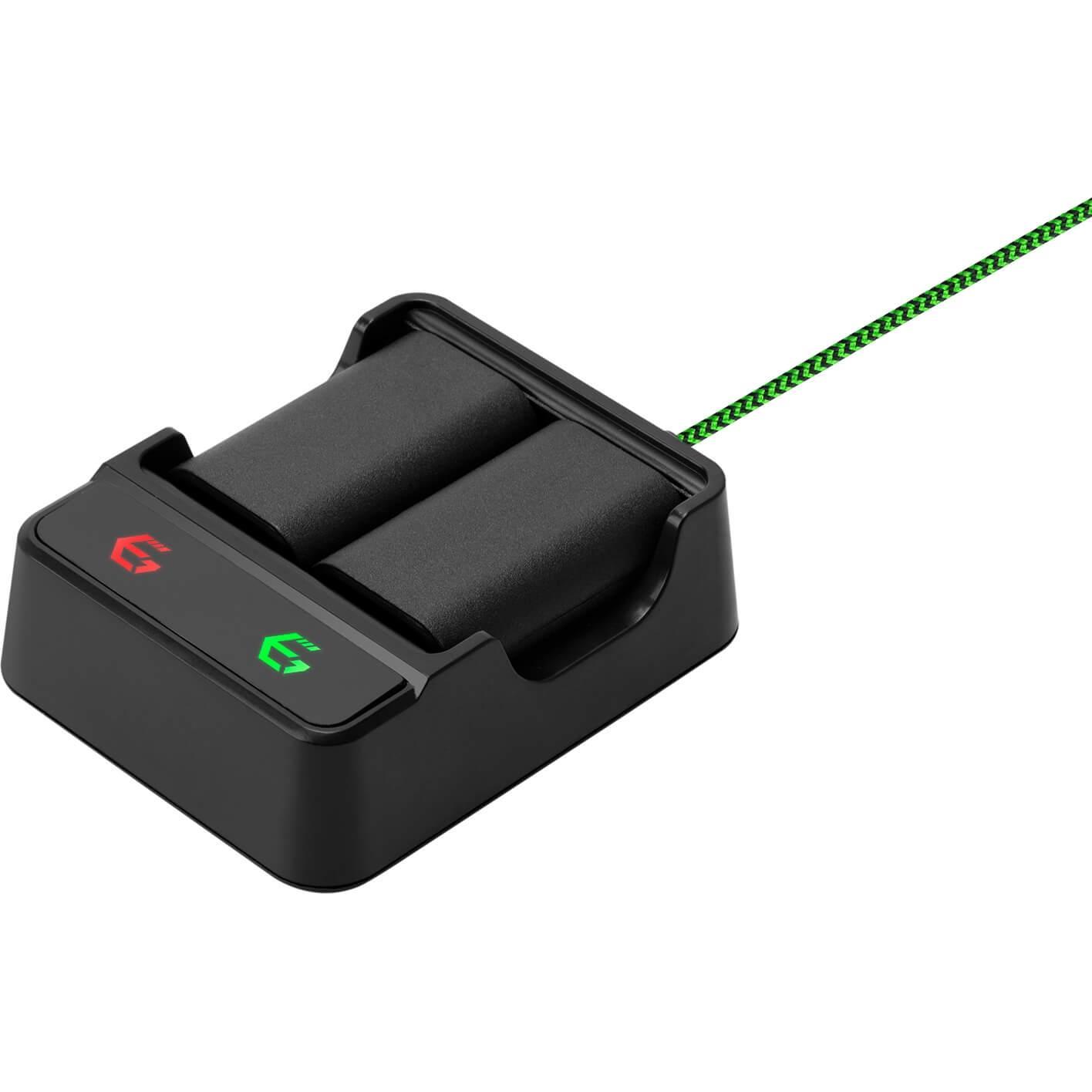 Egogear - Doppio pacco di batterie SCH30 noir per manette Xbox Series X S e Xbox One (Xbox Serie S, Xbox Series X), Accessori per controller gaming, N