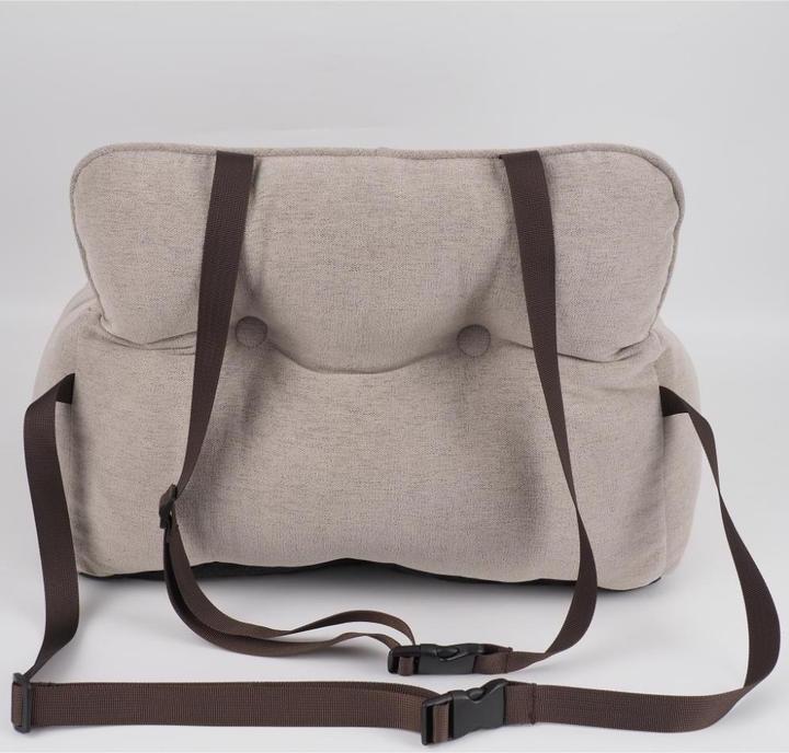 Immagine prodotto Nordic Paws - Car Seat Luno - Beige - 53 x 50 x 35 cm (Cane, Lavabile)
