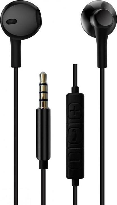 Image du produit Konrow KE-JACK - Ecouteurs Jack (3,5mm, Noir) - Emballage Original