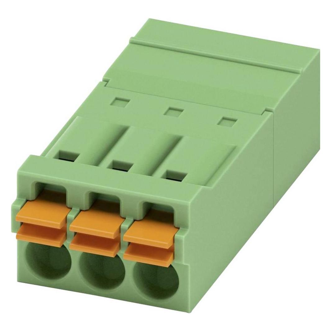 Phoenix Contact Verde Leiterplatten-Steckverbinder, Cavo + Spina Elettrica,