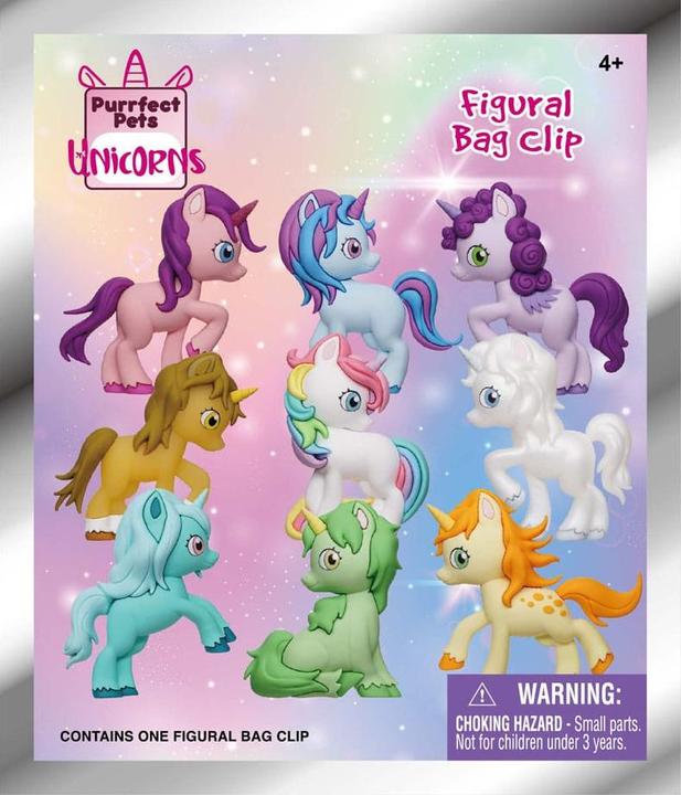 Produktbild Monogram Int. Unicorns 3D PVC-Taschenanhänger Series 1 Display (24)