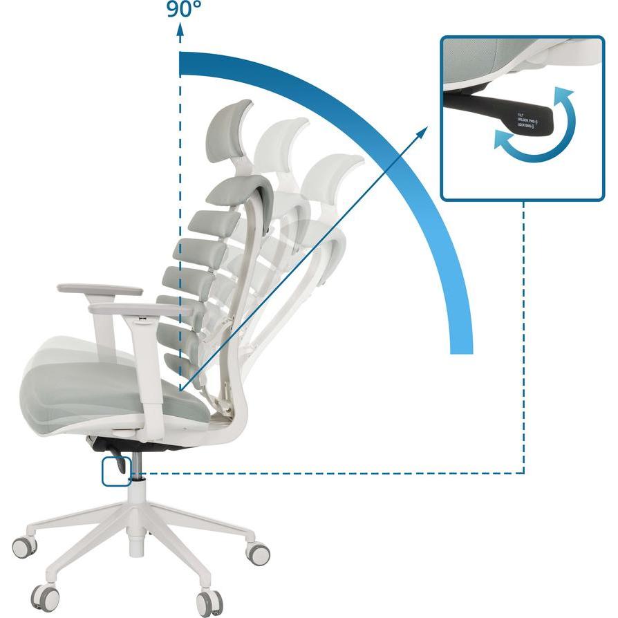 Thumbnail - Hjh Office, Bürostuhl, Ergo Line W