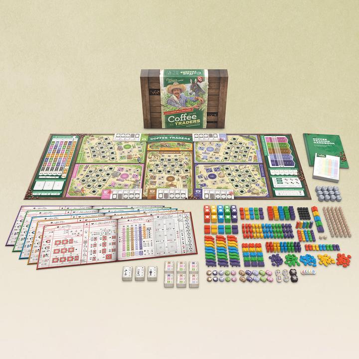 Produktbild Skellig Games Coffee Traders - Brettspiel (Deutsch, 2 - 5 Spieler)
